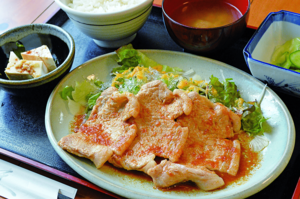 Ｈａｎｄ Ｏｆ Ａｎｇｅｌ　（芳賀）生姜焼き定食