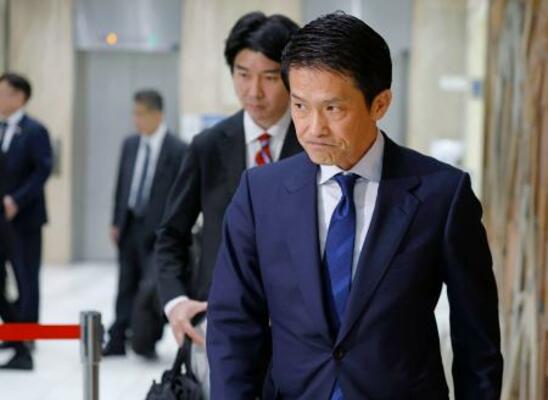 中道改革連合の小川代表=17日午後、東京都千代田区