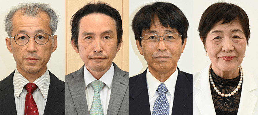 （右から）真瀬宏子氏、黒川広氏、舘野崇泰氏、伏木徹氏