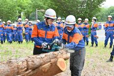 新資機材の扱い確認　