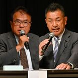 財政、人口減など論戦　鹿沼市長選出馬予定の新人２氏が公開討論