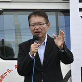 立民・長妻代表代行、那須塩原で演説　食料品の消費税ゼロなど強調　「参院も与野党逆転」と呼びかける　