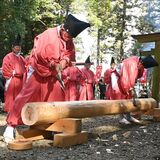 伝統の建築技法で安全祈願　大田原神社で「太子祭」【動画】