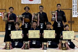 栃木県実業団剣道、栗原（栗原ニット工業）が男子7段の部頂点　足利銀行や宇都宮市役所…
