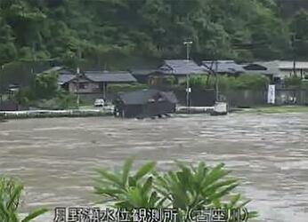 台風6号、和歌山に上陸