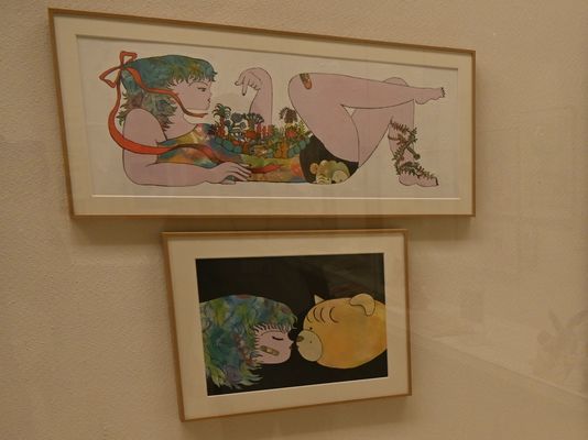 あいみょんさんのツアーパンフレットの原画
