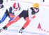 上位進出に期待がかかるスピード成年男子の小川（県スポーツ協会）＝昨年の苫小牧大会より