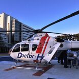 栃木県ドクターヘリ、出動１万件到達　獨協医大病院拠点に運航14年