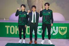 Ｊ１東京Ｖが新体制の発表会見