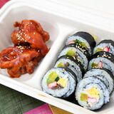 韓国の家庭の味再現　キンパ弁当　mottcha obento（栃木）