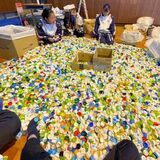 「宇都宮を日本一きれいな街に」　文星女子高サッカー部、ワクチン80回超分相当のペットボトルキャップ回収