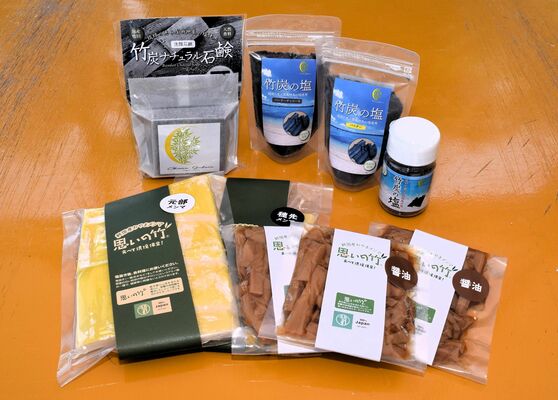 味付けメンマなど、地元の竹を活用したラハイナ・コーポレーションの商品