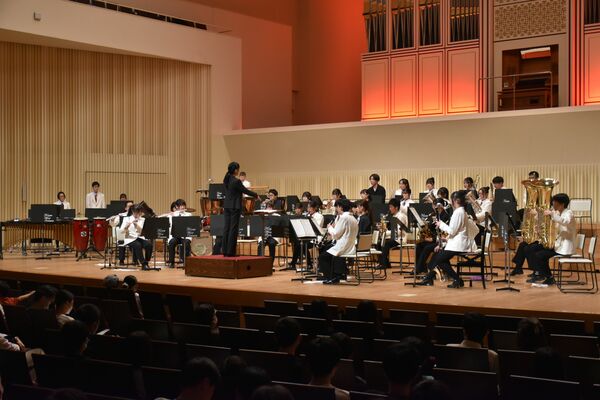 黒磯高吹奏楽部の演奏