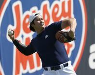 大谷翔平ら、マイアミで初練習