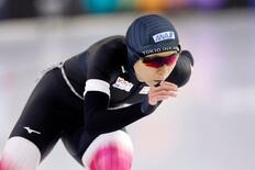 高木美帆、女子１０００ｍで２位