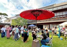 真岡の県有形文化財で縁日　かき氷や綿あめに子どもたち笑顔　高校生中心に…