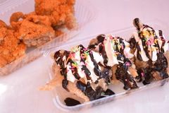 ちくしんからあげ　生クリームチョコ味