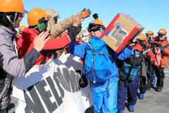 67次隊、南極昭和基地に到着