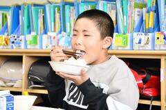 有機米「甘く、おいしい」