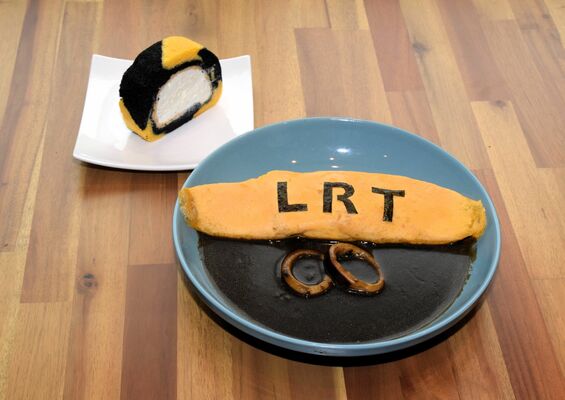 ＬＲＴ開通を記念した特別メニュー