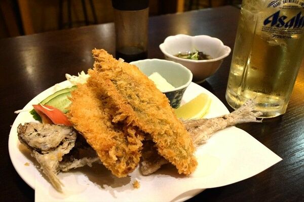 だるまや宇都宮中央本店の「アジフライ」