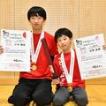 大田原の道場の２人、スポーツチャンバラで世界一　紫塚小４年内野さんと野崎中１年小西さん　「夢かなった」