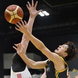 ブレックス、猛追あと一歩　リバウンドにわずかな差