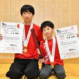 大田原の道場の2人、スポーツチャンバラで世界一 紫塚小4年内野さんと野…