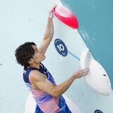 スポーツクライミング宇都宮出身の楢崎選手　パリオリンピック 複合予選ボルダーでエースの意地