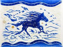 干支にちなみ多彩な馬表現