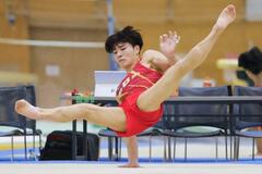 体操男子の岡、全日本初Ｖに意欲