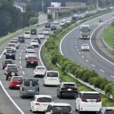 Ｕターンラッシュが本格化　県内東北道、上りで最大23キロ渋滞　15～18日も続く見通し