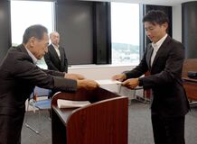 サッカーで地域おこし　今春“帰郷”　協力隊員に　大田原 元Ｊリーガー・国吉貴博さん