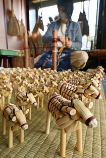 えとのきびがら細工　鹿沼