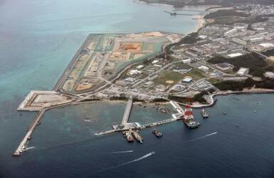 沖縄・辺野古沖で船２隻転覆