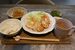 栄養バランスの取れた週替わりランチ