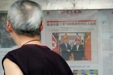 【中国主席訪朝】核問題の議論、封じ込める
