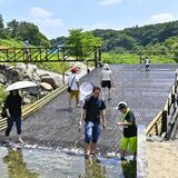 清流・那珂川最上流のやなで涼満喫　那須観光やな