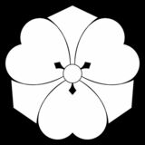 剣片喰(けんかたばみ)〈植物紋 片喰〉