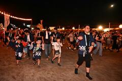 大正期から続く伝統盆踊り盛況