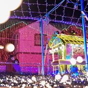 鹿沼・まちの駅で恒例イルミネーション始まる　イチゴや南摩ダム…　20万球で四季折々…