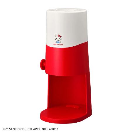 　ドウシシャの「電動ふわふわ　とろ雪かき氷器　ハローキティ」