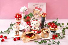 佐野で「いちごフェア」　期間限定スイーツ楽しめる　人気キャラクターと写…