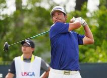 全米ＯＰゴルフの松山暫定２９位
