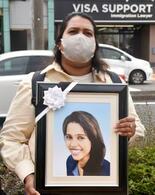 ウィシュマさん悼み法要