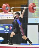 上條（小山）ジャーク８位入賞　トータルは２３１キロで１０位　