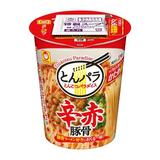 辛さが利いた豚骨カップ麺