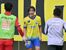 後半33分、先制ゴールを決めた栃木ＳＣのＦＷ太田（中央）が雄叫びを上げる＝カンセキスタジアムとちぎ、広瀬華撮影
