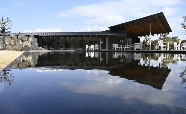 隈研吾さんが設計した廣澤美術館