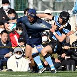 準Ｖの経験いかんなく...　国学院栃木７トライ快勝　全国高校ラグビー